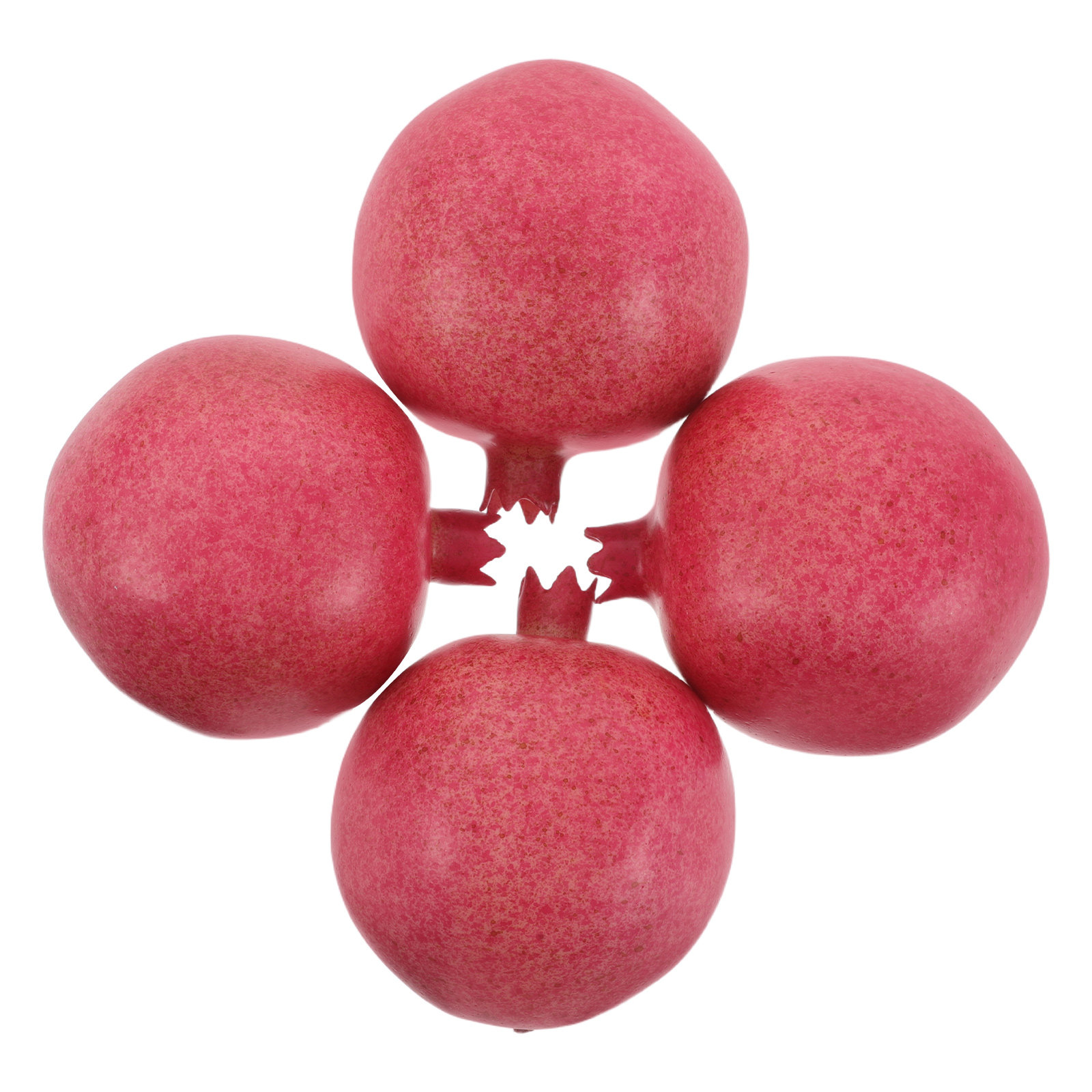 Photography Food - 4Pcs Faux Pomegranates Simulated Food Ornaments