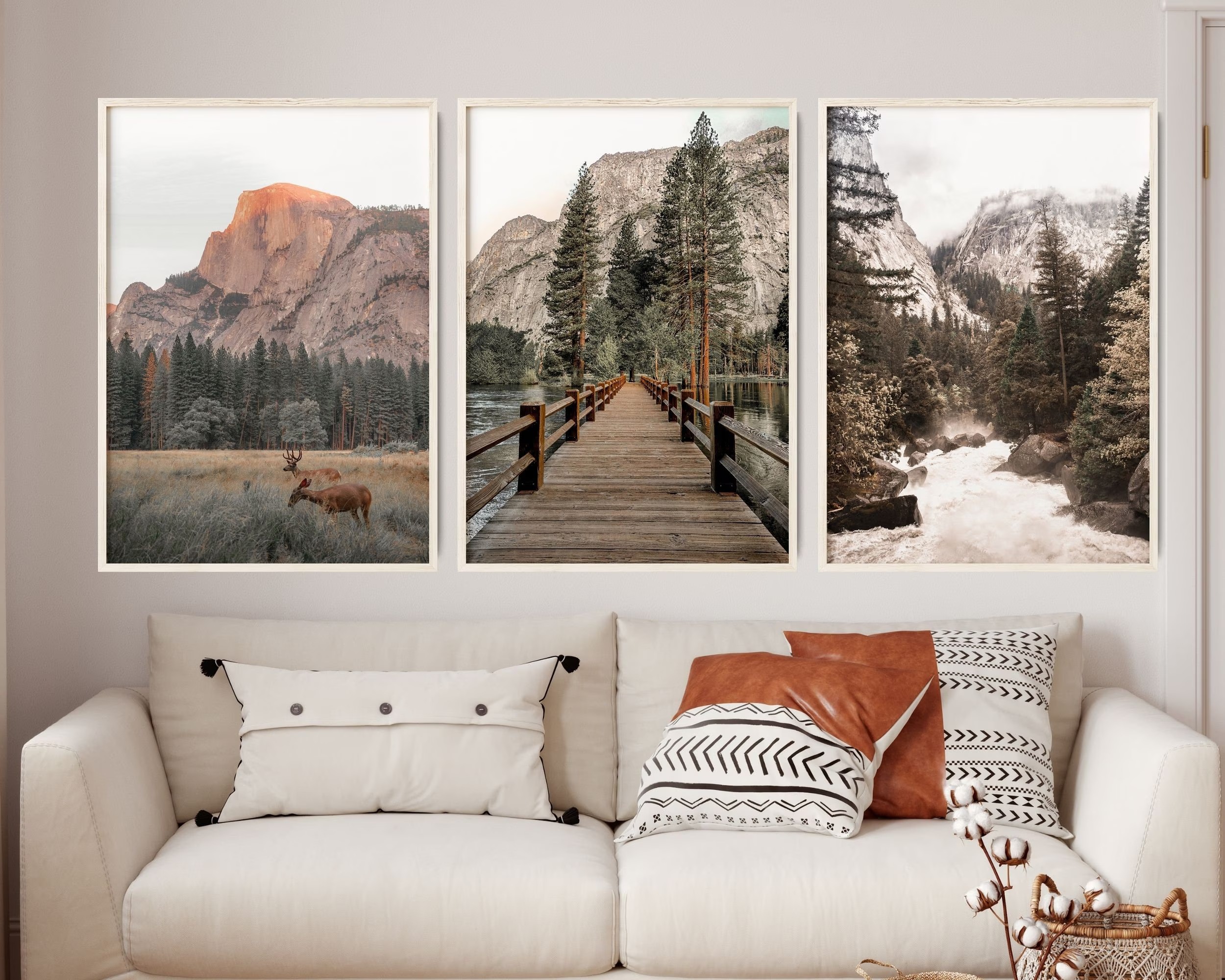 Photography Yosemite - Yosemite Wall Art Set of 3,