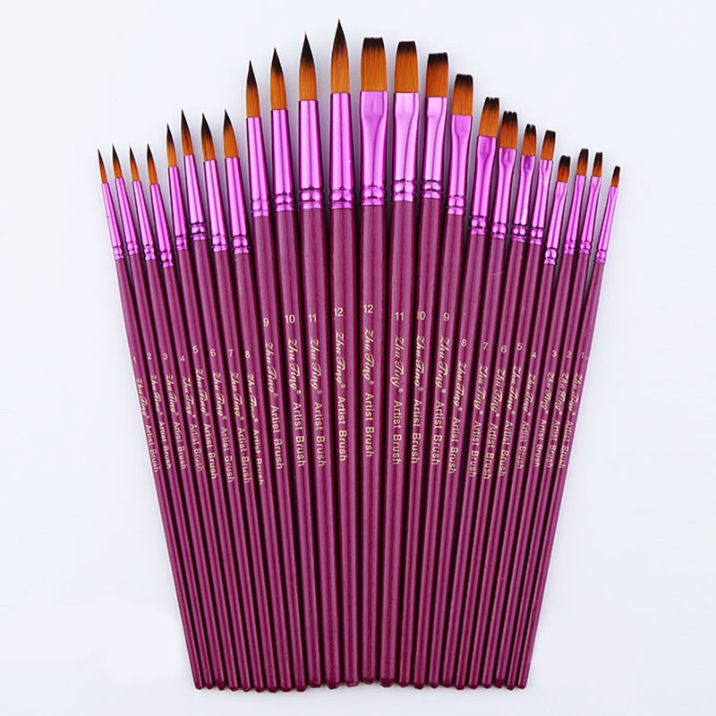 Photography Fine Art - 12Pcs Artist Different Size Fine Nylon