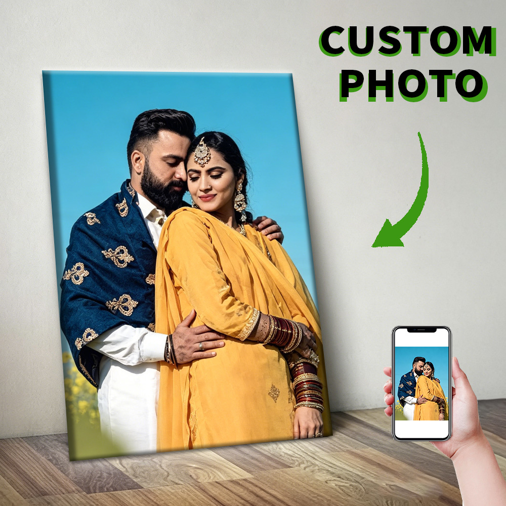 Photography Pose - 1 Pc Customized Photos on Canvas