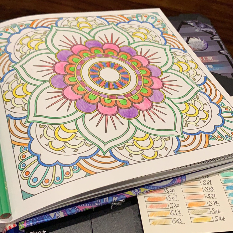 Photography Fine Art - 1 Books Mandalas Flower Coloring Book