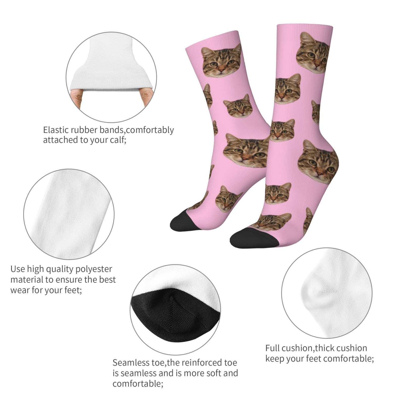 Customized face-shaped socks   - Photography Style avis et prix