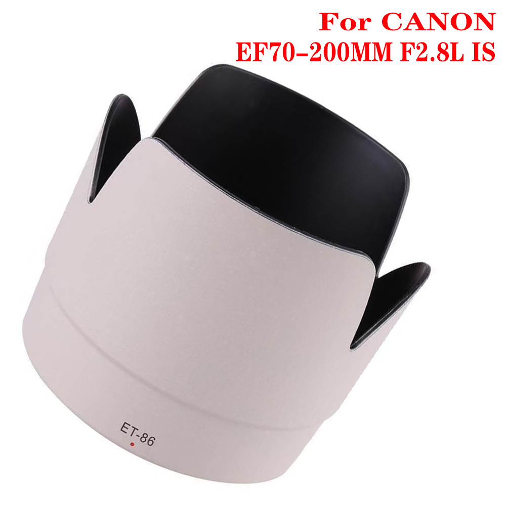 White ET-86 ET86 Bayonet Mount - Lens Hood Petal avis et prix