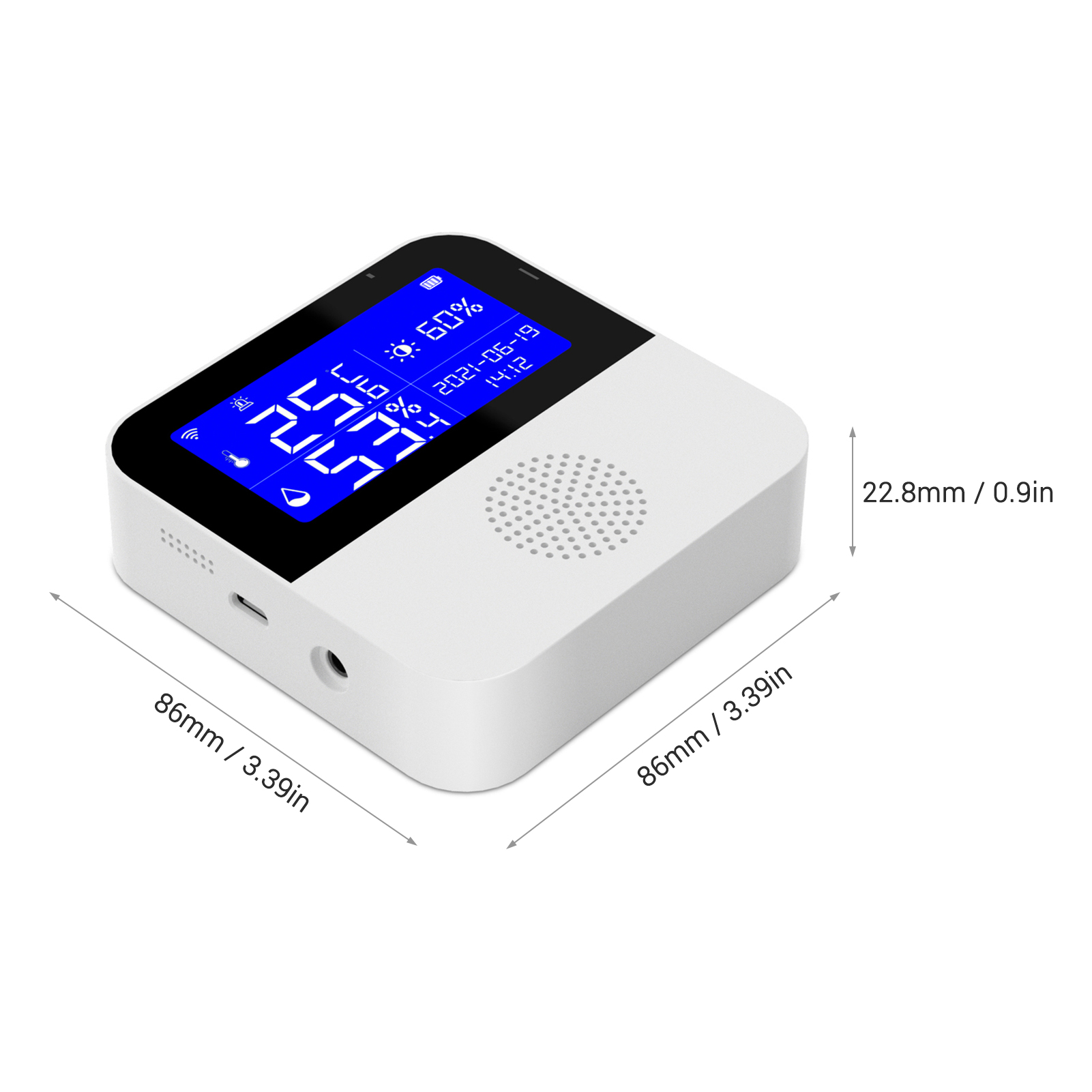 WiFi Temperature Humidity Mete - Light Meter Incident avis et prix