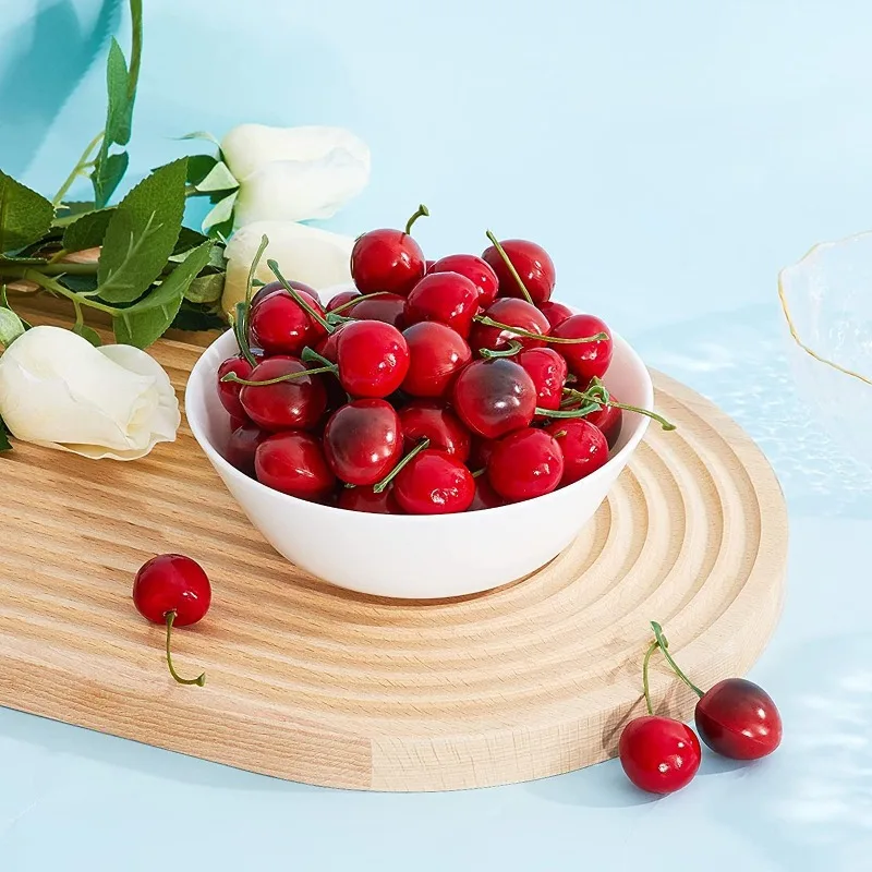 30Pcs Fake Cherry Simulation C - Photography Food avis et prix