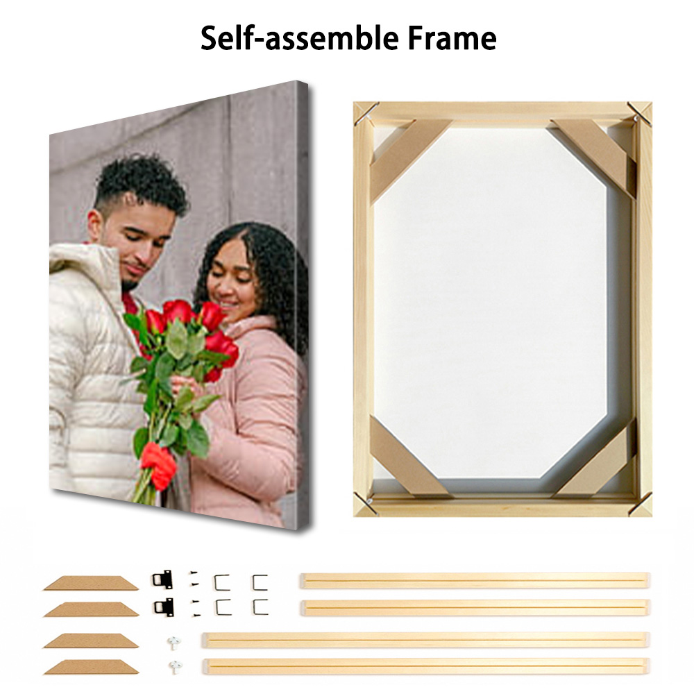 1 Pc Customized Photos on Canv - Photography Pose avis et prix