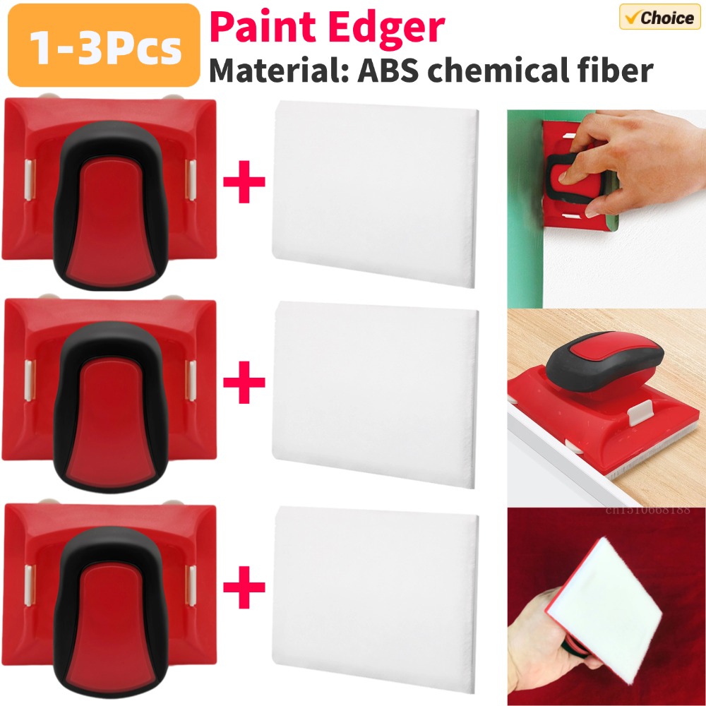 1-3Pcs Red Paint Edger Cutting - Photography Angle avis et prix