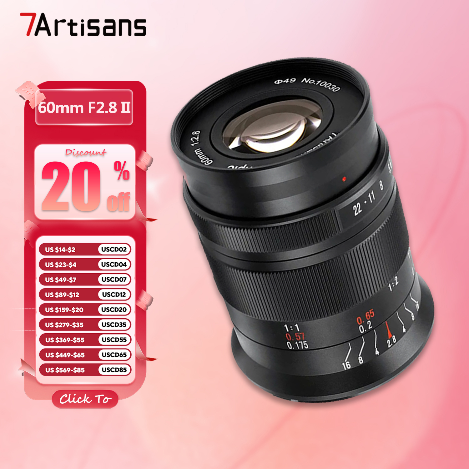 7artisans APS-C 60mm F2.8 II C - Photography Trick avis et prix