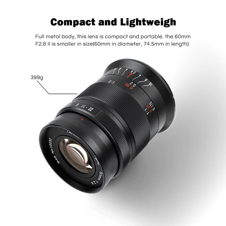 7artisans APS-C 60mm F2.8 II C - Photography Trick avis et prix