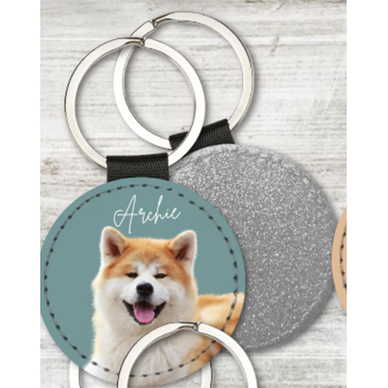 Custom Pet Photo Keychain Pers - Photography Style avis et prix