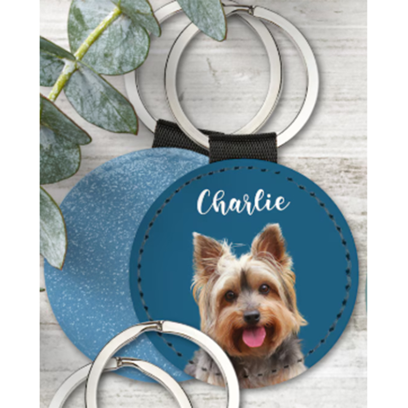 Custom Pet Photo Keychain Pers - Photography Style avis et prix