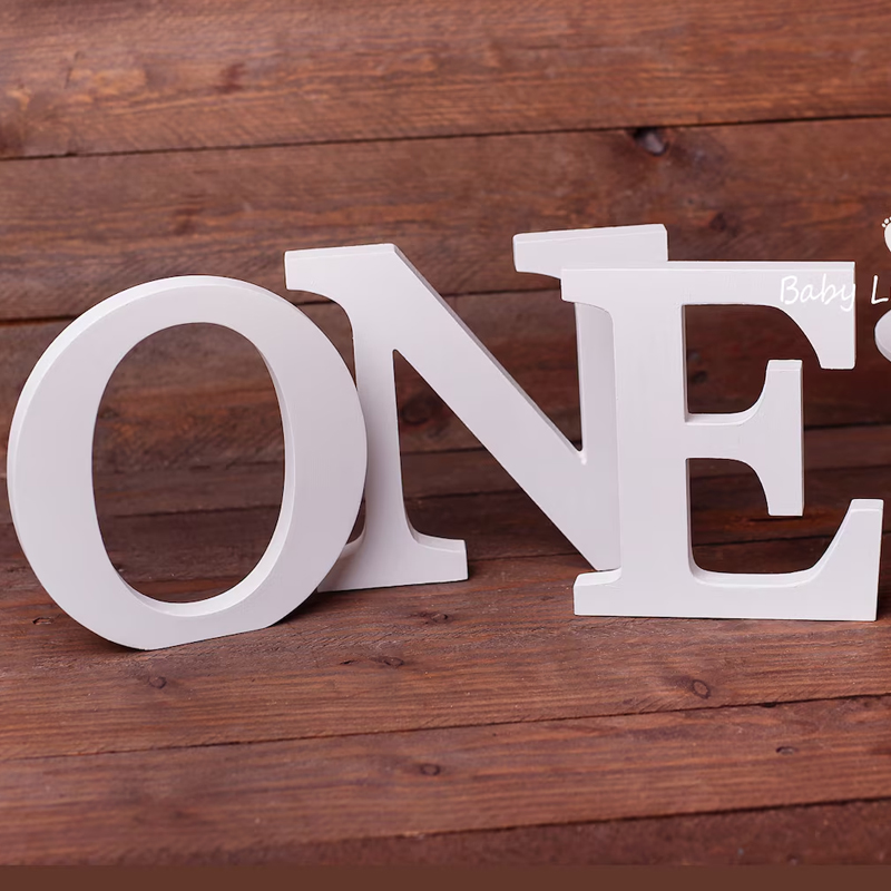 custom  Wooden Letters ONE Sta - Photography Prompt avis et prix