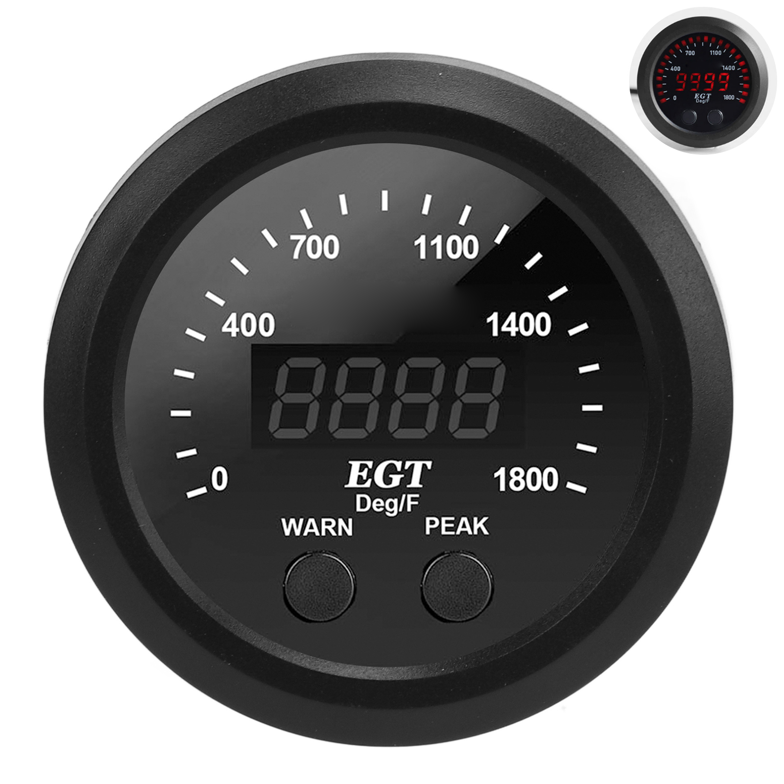 EGT Meter Car Exhaust Gas Temp - Light Meter Incident avis et prix
