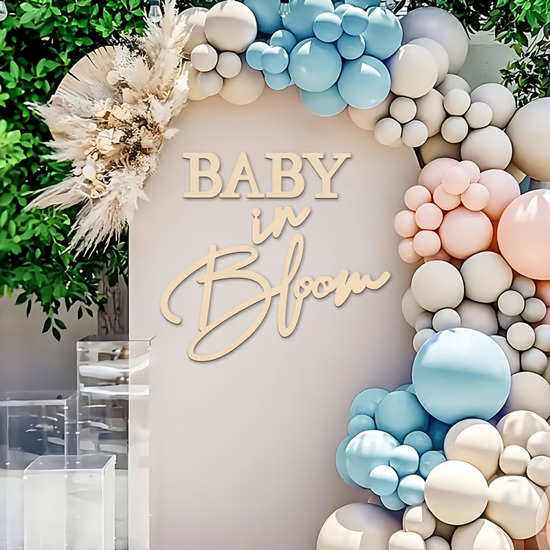 Baby in Bloom Wooden Sign Gend - Photography Prompt avis et prix