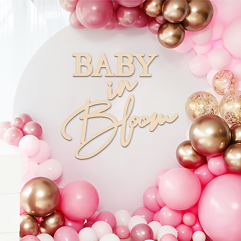 Baby in Bloom Wooden Sign Gend - Photography Prompt avis et prix