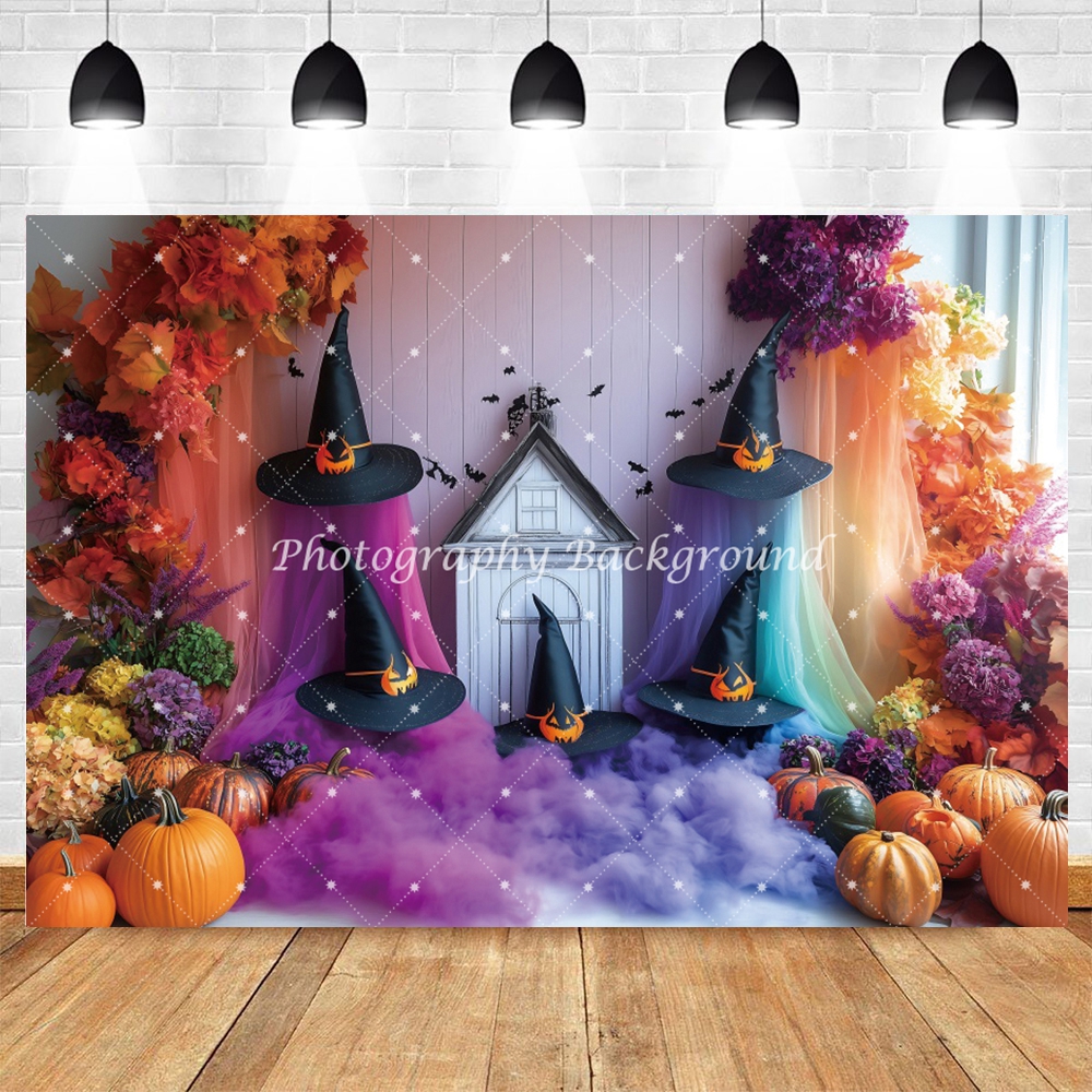 Halloween Backdrops Bat Pumpki - Photography Trick avis et prix