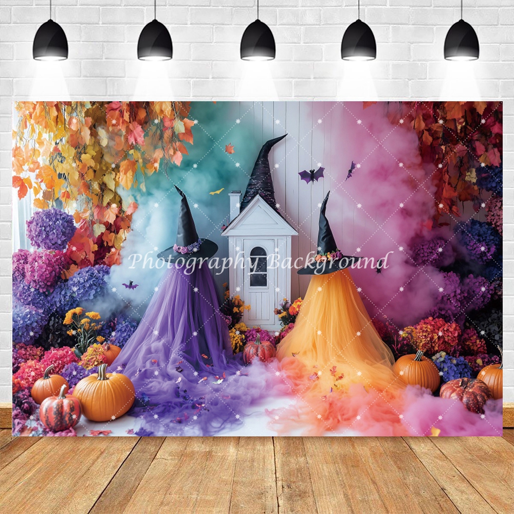 Halloween Backdrops Bat Pumpki - Photography Trick avis et prix