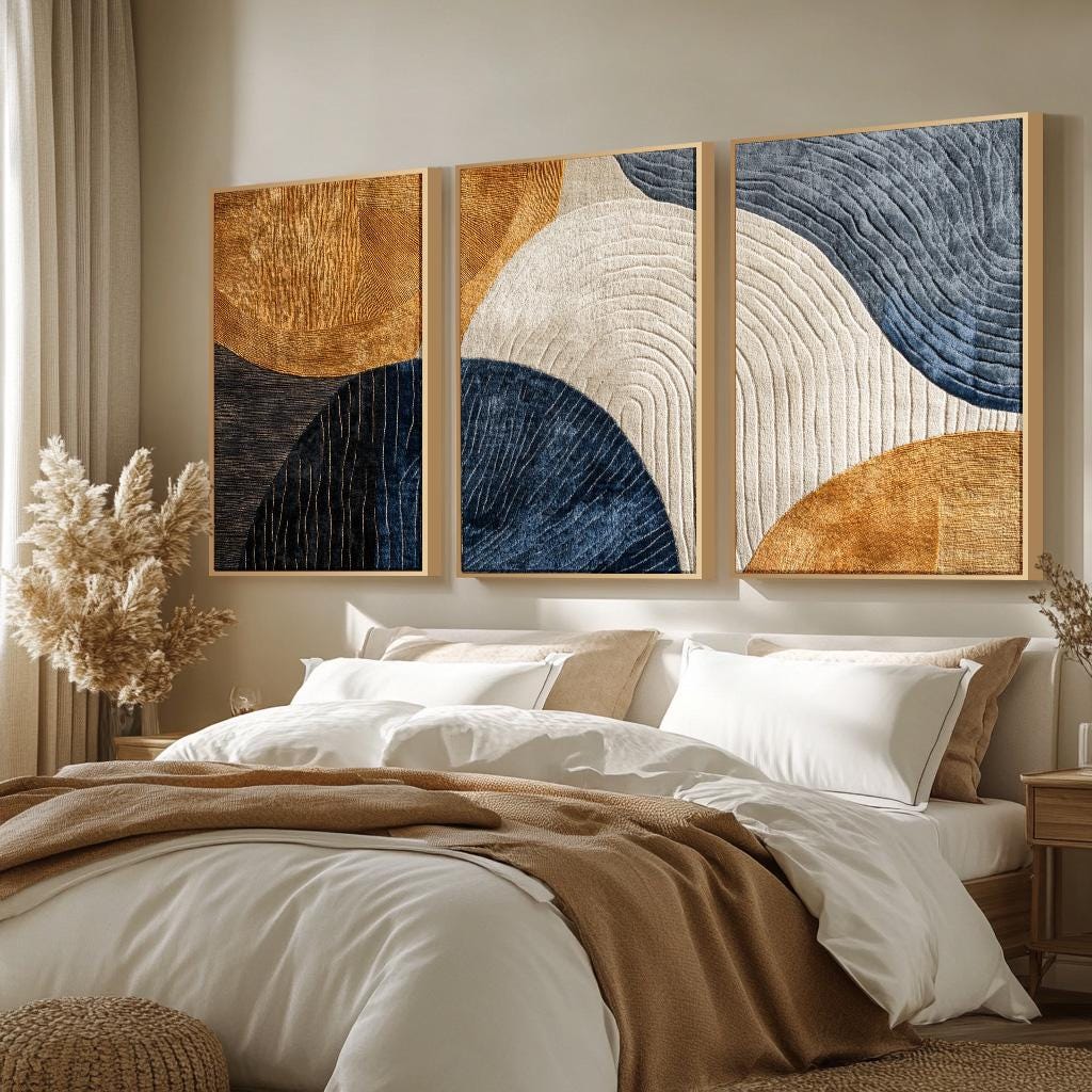 3pcs frameless canvas painting - Photography Angle avis et prix