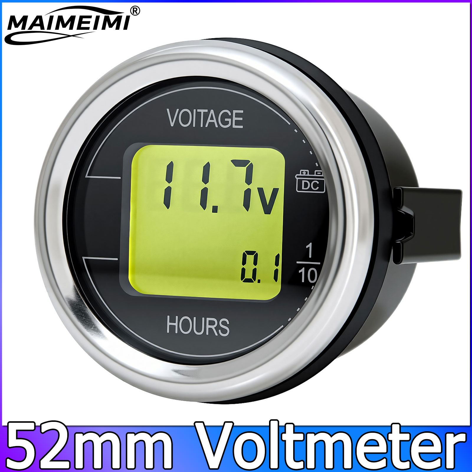DC 12V 24V Car Voltage Gauge 5 - Light Meter Incident avis et prix