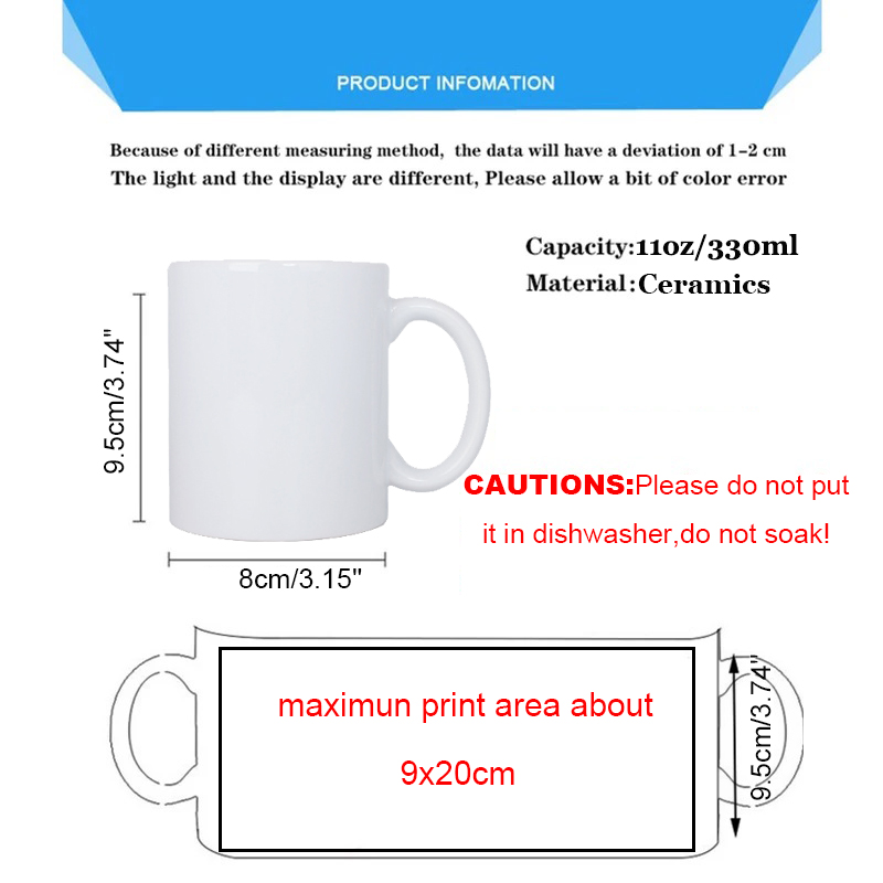 Customized Ceramic Magic Mug P - Photography Trick avis et prix