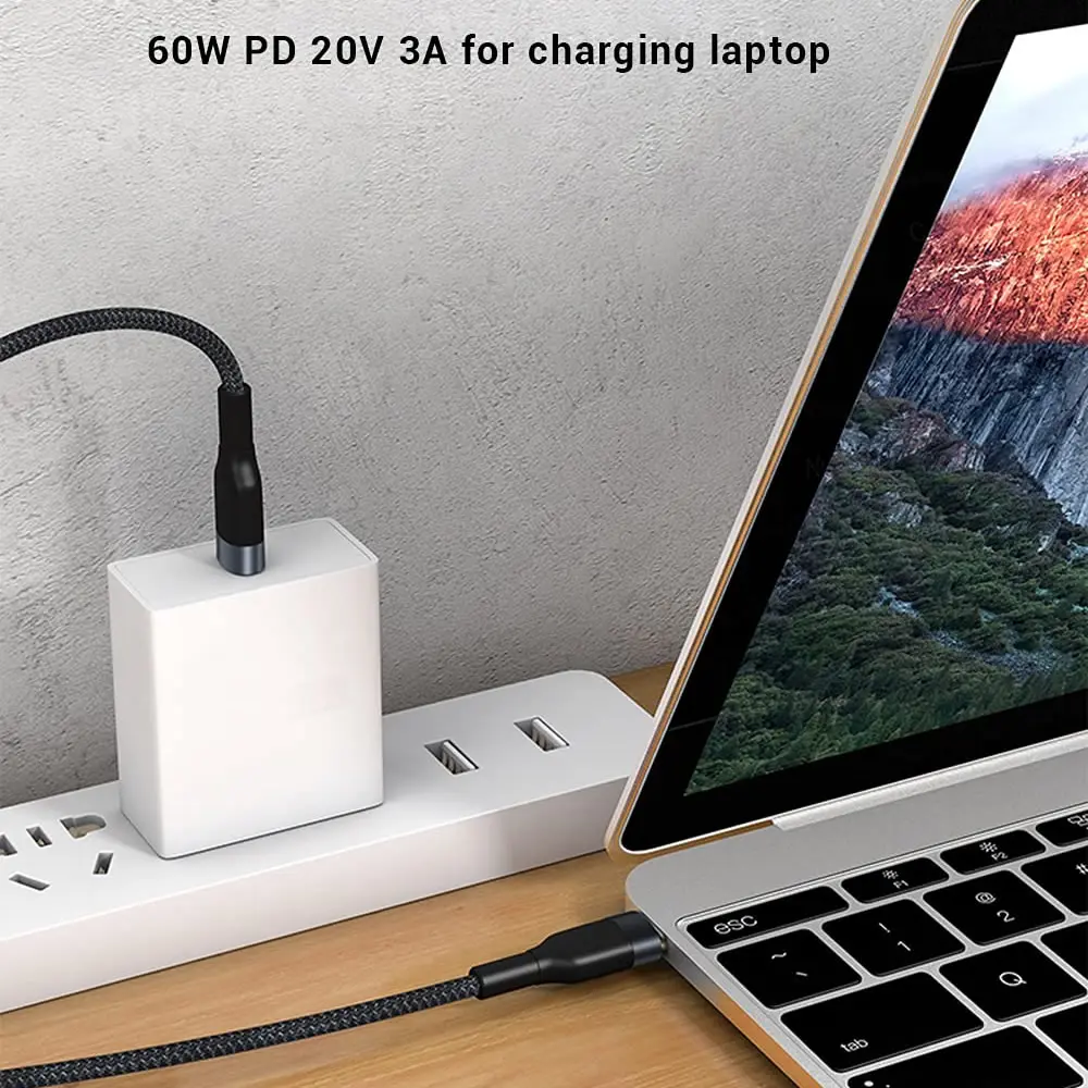 65W PD Short USB C Cable Fast  - Photography Kit Xiaomi avis et prix