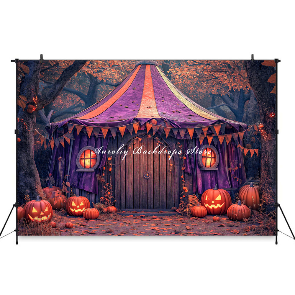 Halloween Parody Circus Backdr - Photography Trick avis et prix