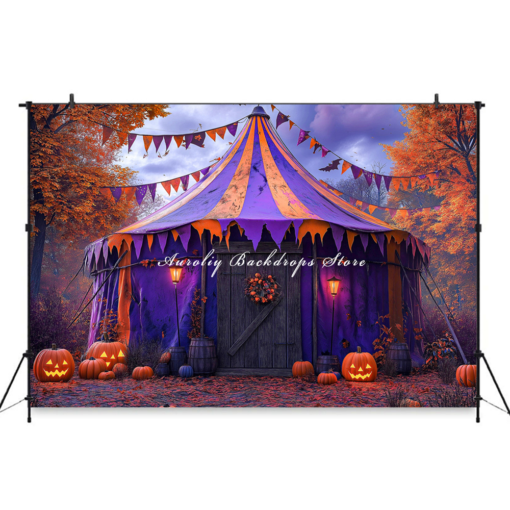 Halloween Parody Circus Backdr - Photography Trick avis et prix