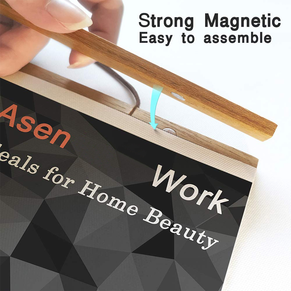 1PC Magnetic Wooden Picture Ha - Photography Pose avis et prix