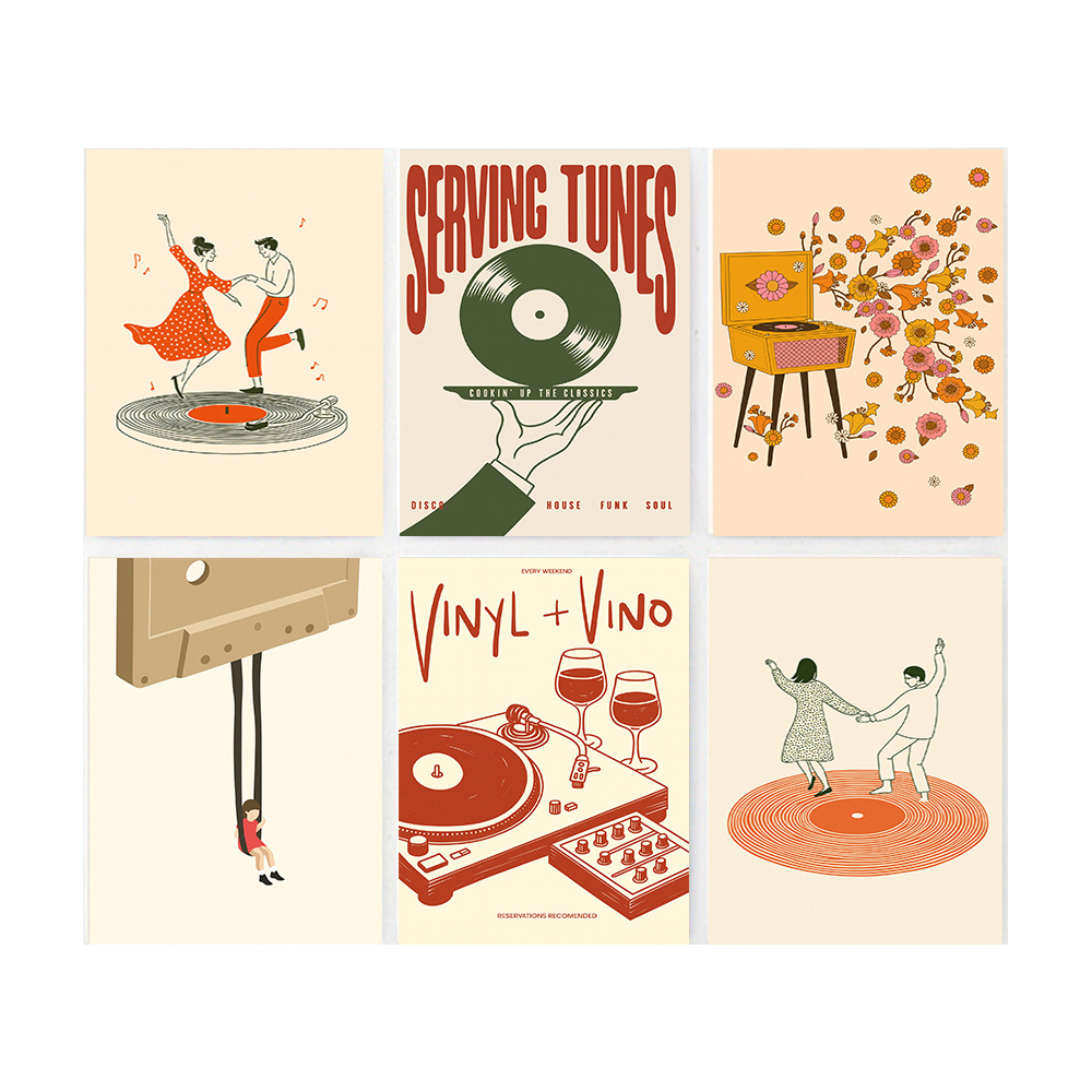 1pc Vintage Music Canvas Poste - Photography Pose avis et prix