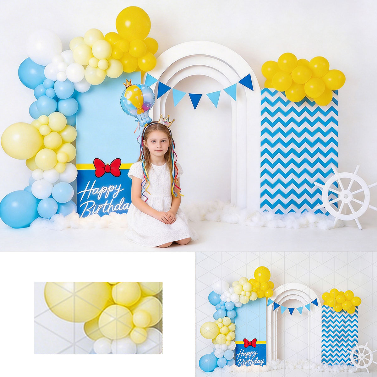 Sailor Duck Backdrop Balloon A - Photography Duck avis et prix