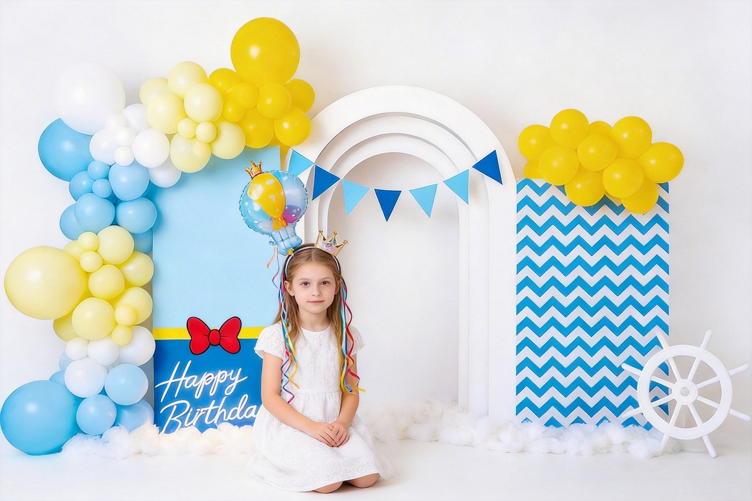 Sailor Duck Backdrop Balloon A - Photography Duck avis et prix