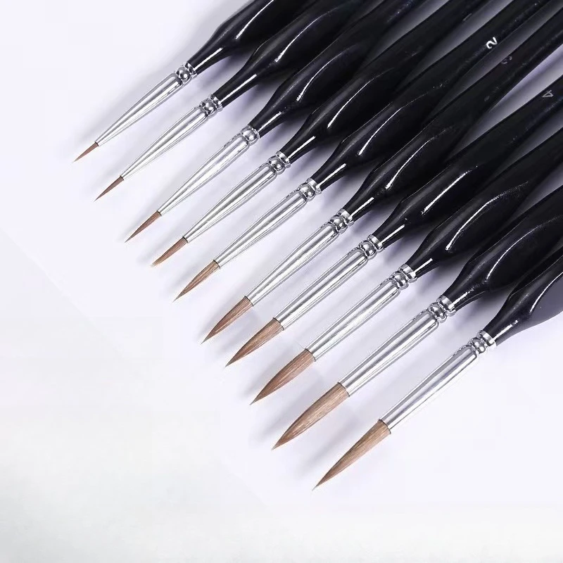 11PCS Black Sable Hair Fine Pa - Photography Fine Art avis et prix