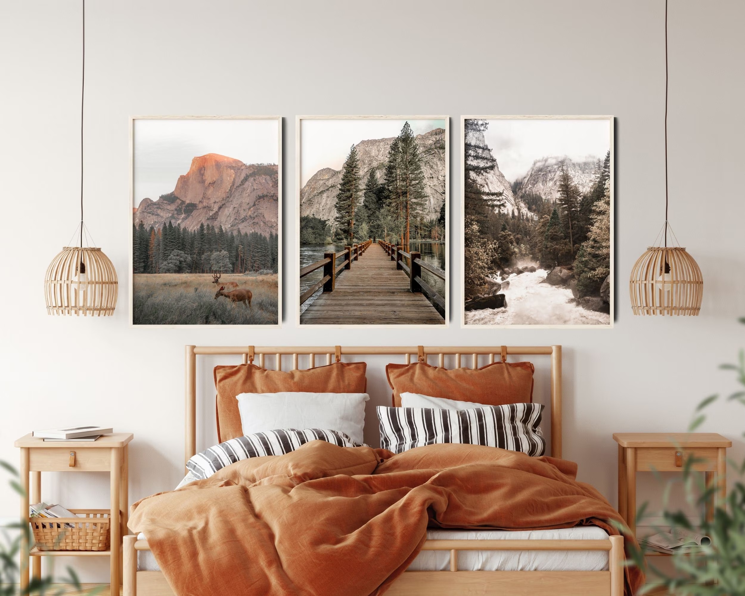 Yosemite Wall Art Set of 3, La - Photography Yosemite avis et prix