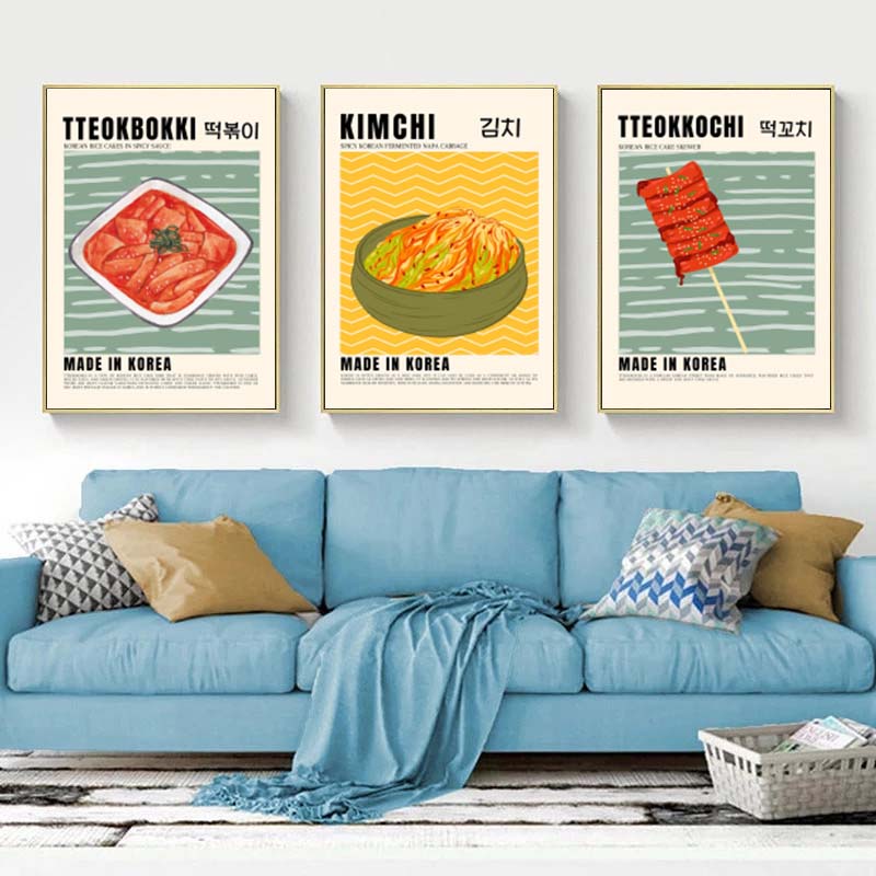 Asian Food Canvas Painting Pos - Photography Food avis et prix