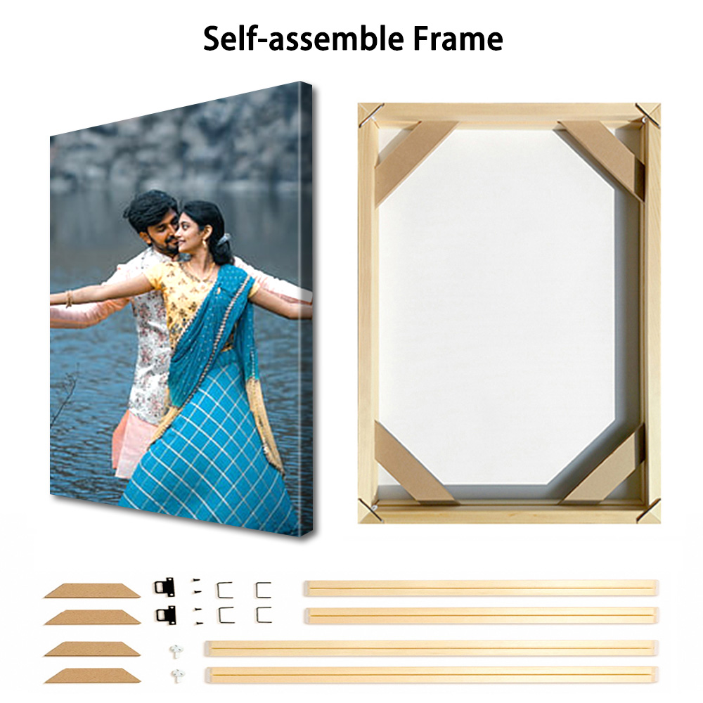 1 Pc Customized Photos on Canv - Photography Pose avis et prix