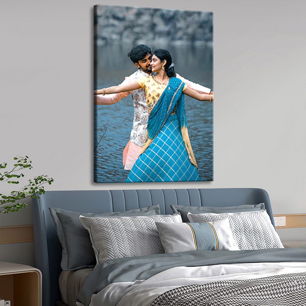 1 Pc Customized Photos on Canv - Photography Pose avis et prix