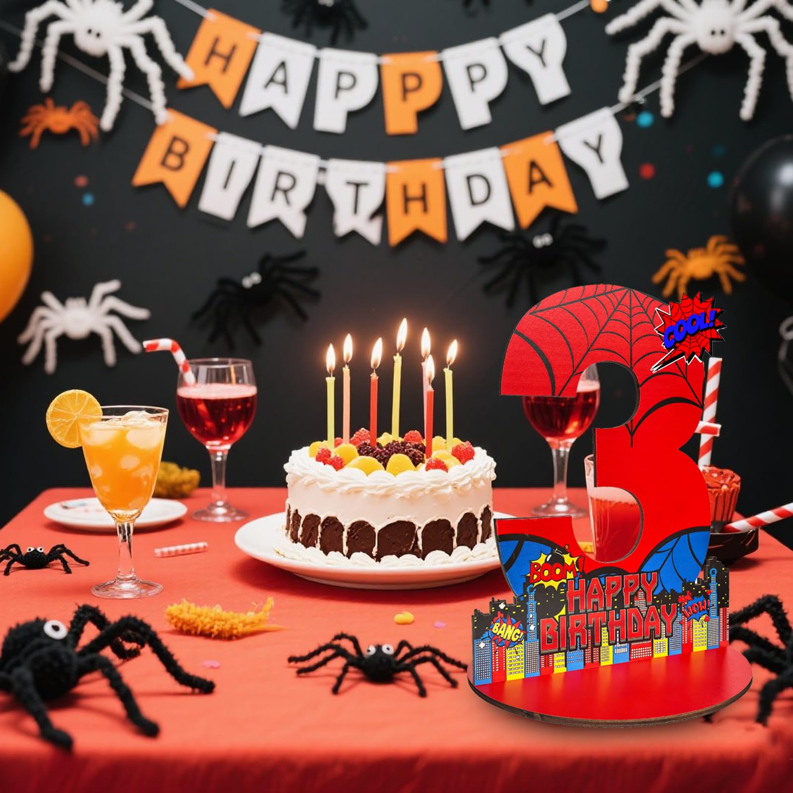 Spider Theme 3rd 4rd 5rd Birth - Photography Prompt avis et prix