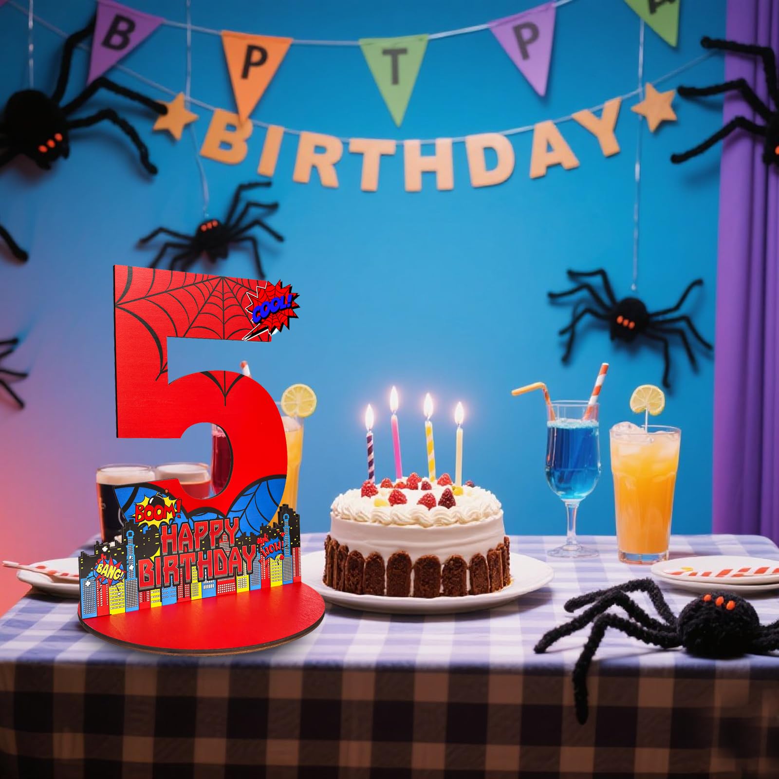 Spider Theme 3rd 4rd 5rd Birth - Photography Prompt avis et prix