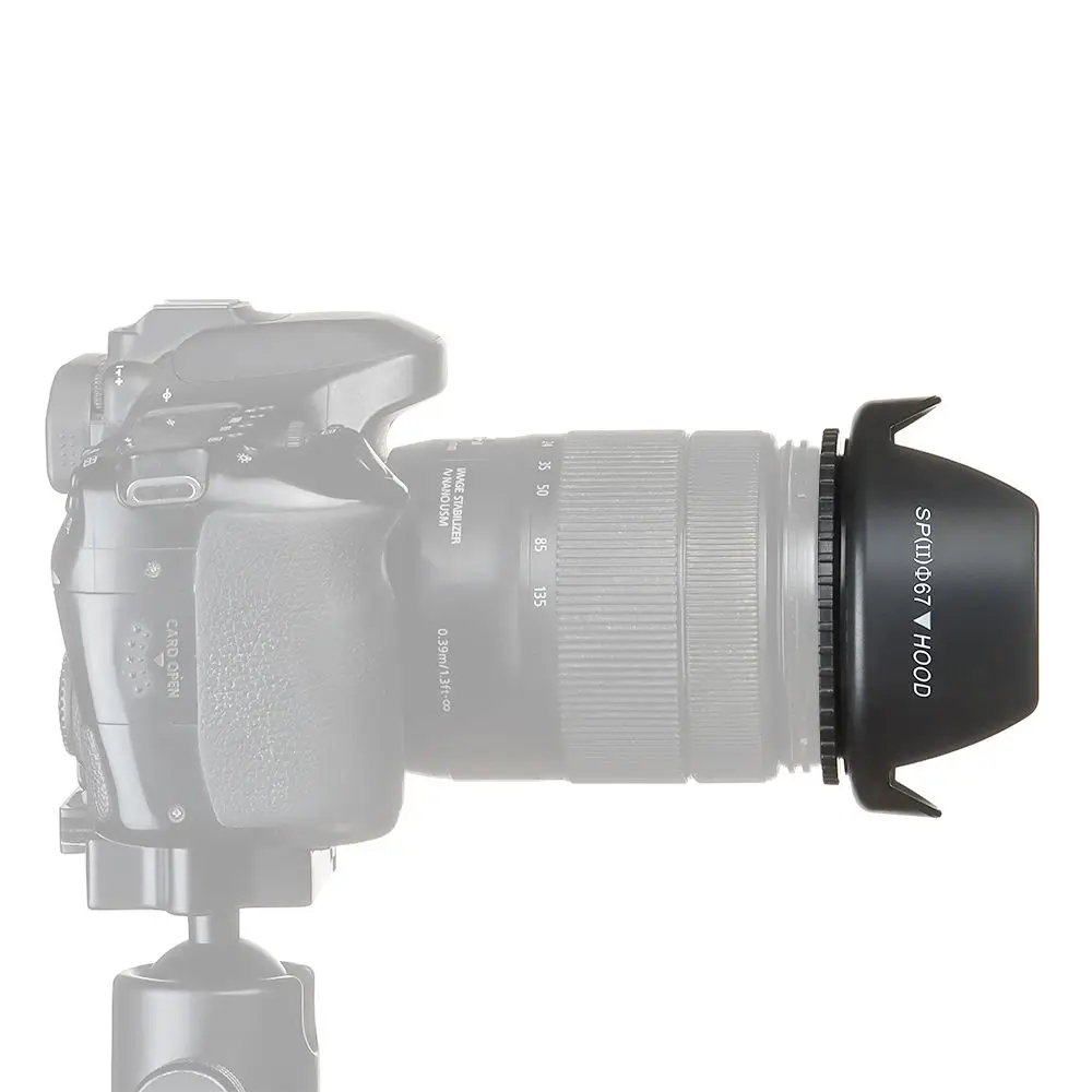 Lens Hood 49mm 52mm 55mm 58mm  - Lens Hood Petal avis et prix