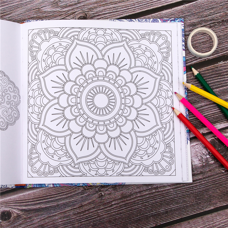 1 Books Mandalas Flower Colori - Photography Fine Art avis et prix