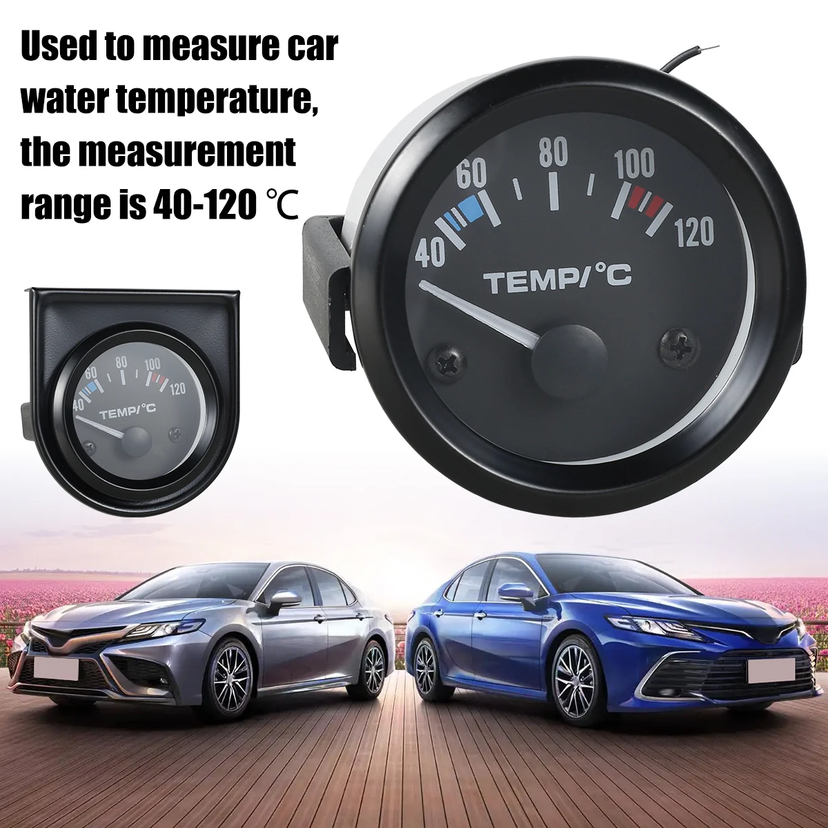 NEW Digital Car Water Temp Tem - Light Meter Incident avis et prix