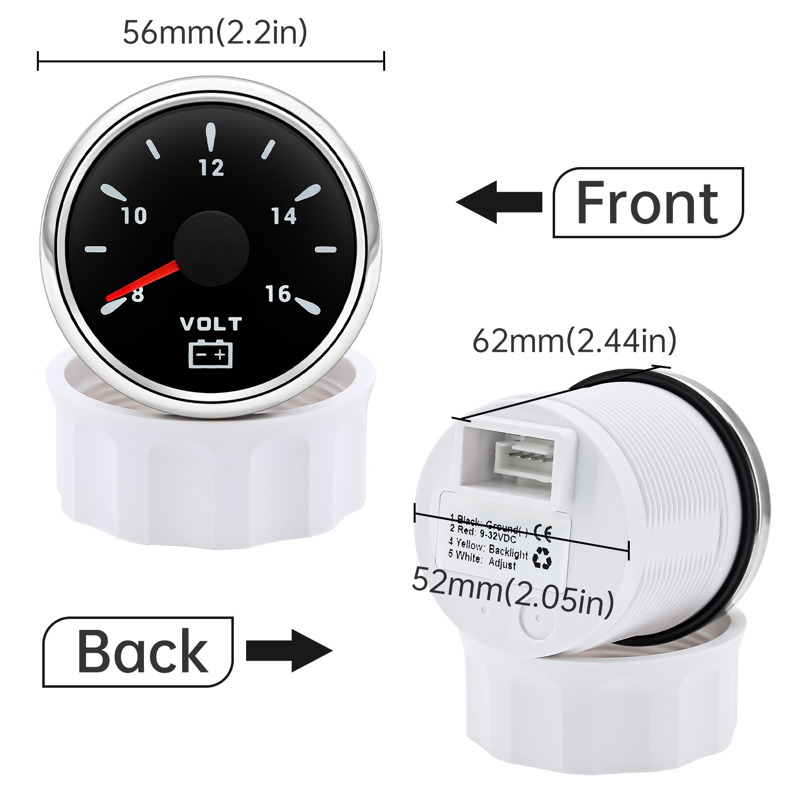 Universal 7-Color LED Backligh - Light Meter Incident avis et prix