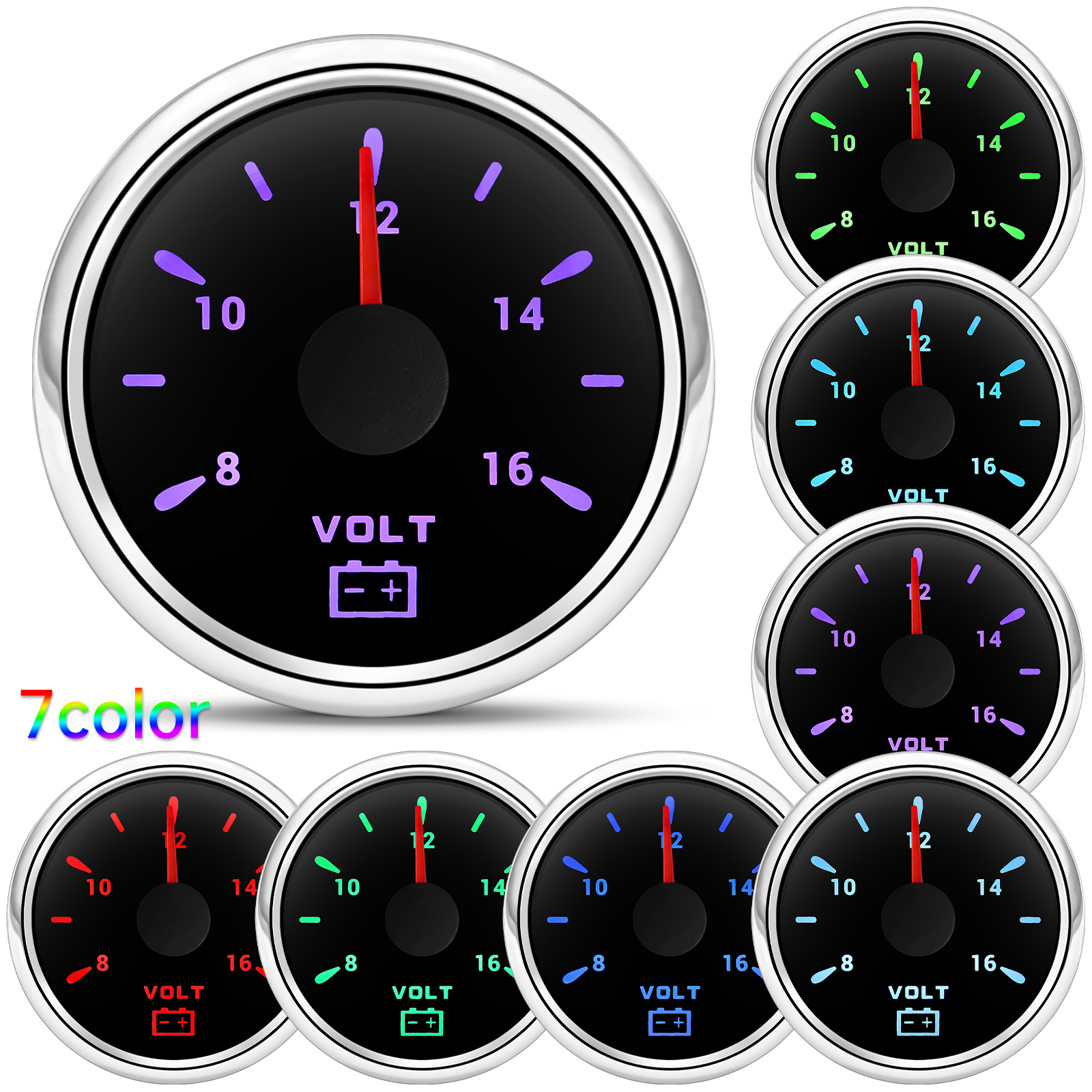 Universal 7-Color LED Backligh - Light Meter Incident avis et prix