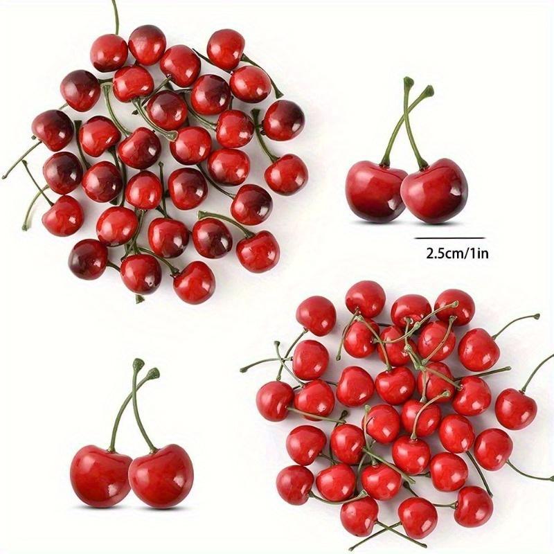 30Pcs Fake Cherry Artificial F - Photography Food avis et prix