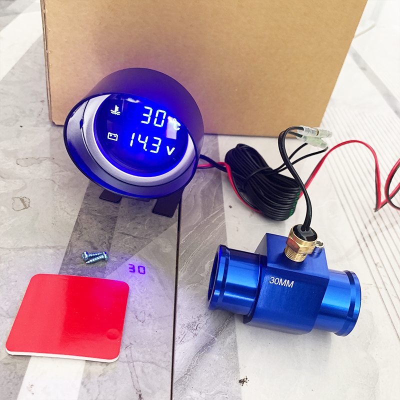 Round 2 in 1 LED Digital Car T - Light Meter Incident avis et prix