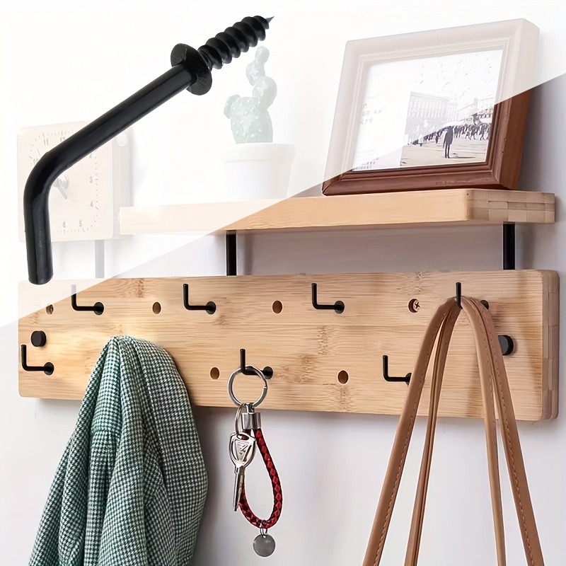 Black Self Tapping Screw Hook  - Photography Angle avis et prix
