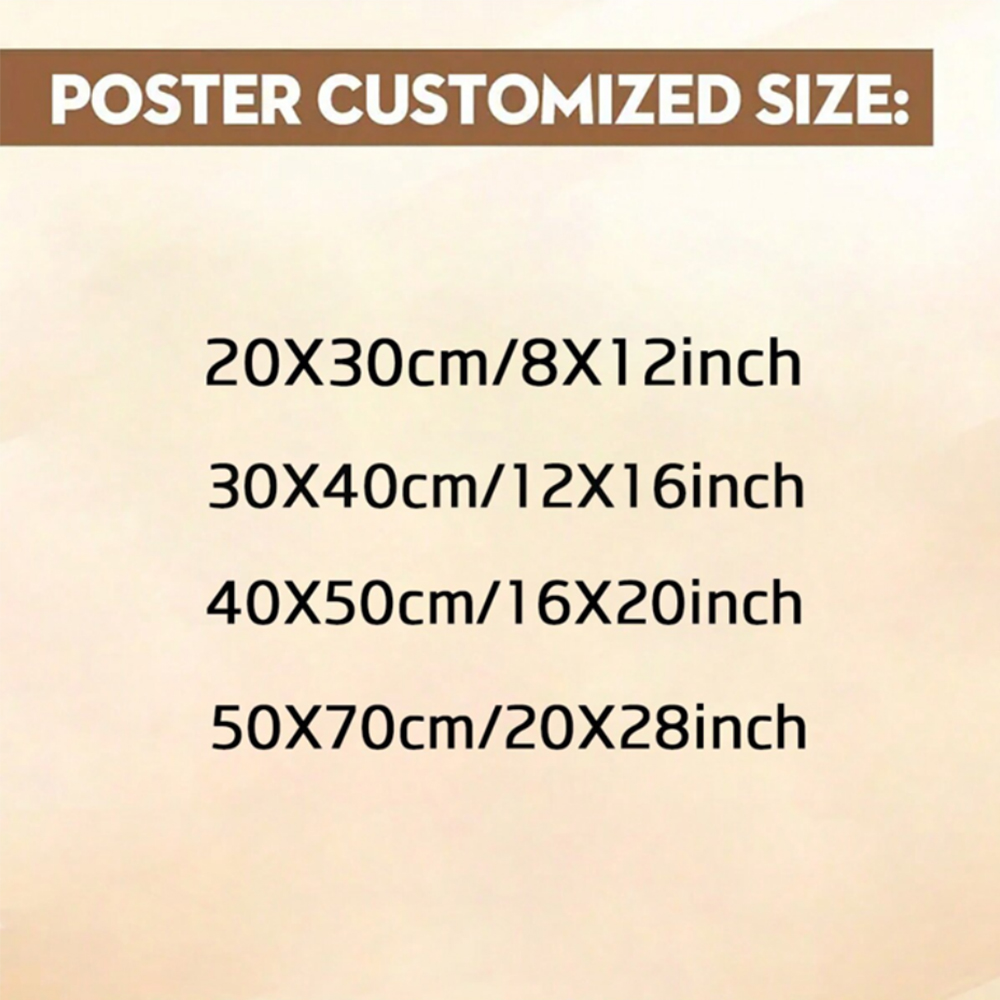1pc Frameless Personalize Cust - Photography Style avis et prix