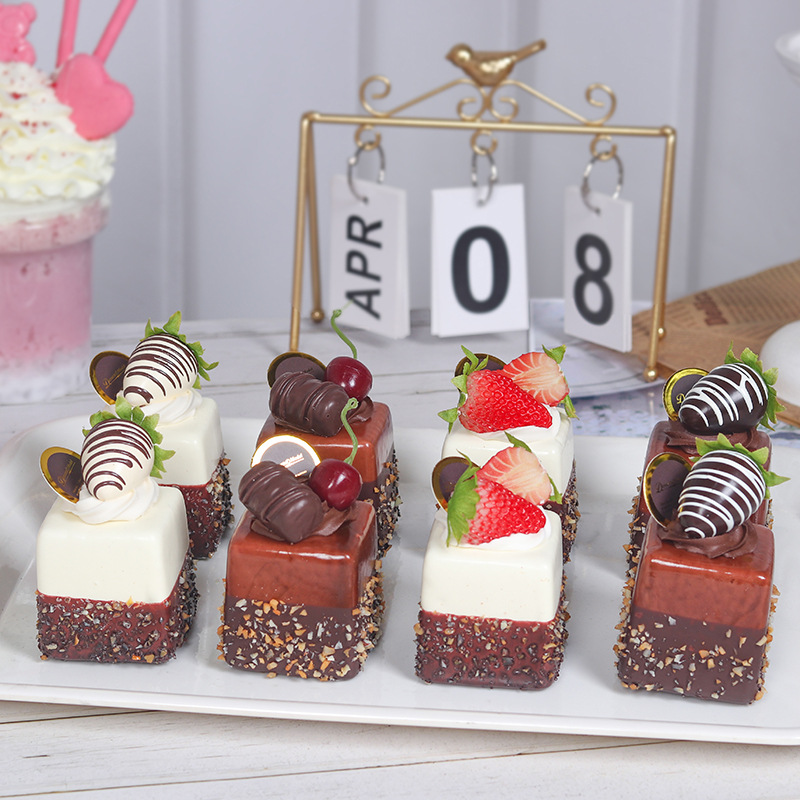 1PC Artificial Fruit Cake Bisc - Photography Food avis et prix