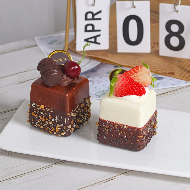 1PC Artificial Fruit Cake Bisc - Photography Food avis et prix