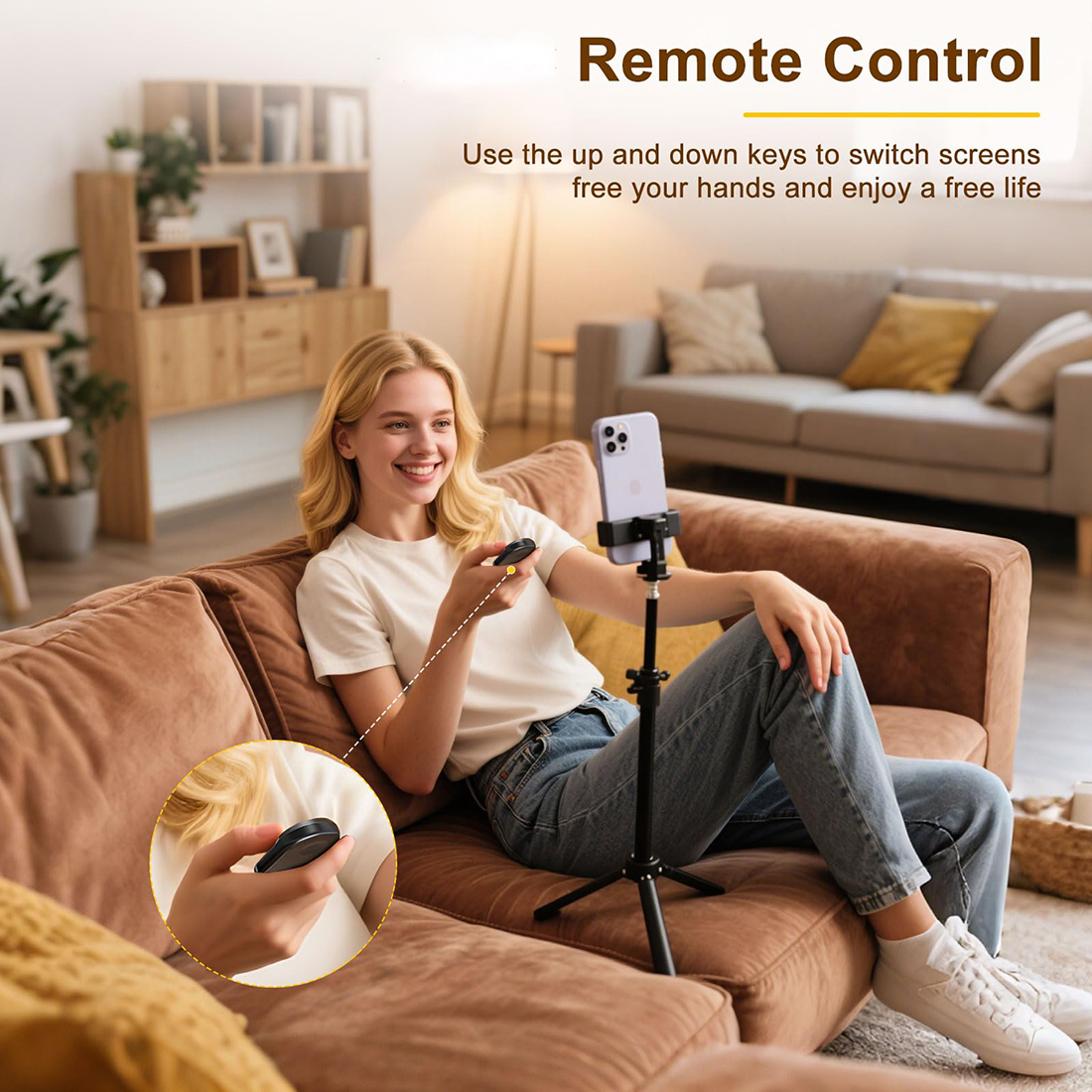 Bluetooth Camera Remote Contro - Photography Prompt avis et prix